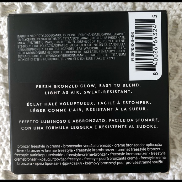 132-FENTY BEAUTY CHEEKS OUT FREESTYLE CREAM BRONZER BUTTA BISCUIT - Picture 5 of 7